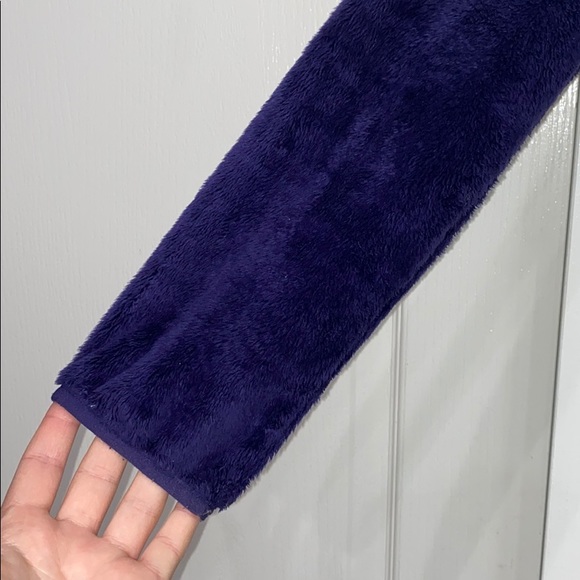 The North Face Zip Up Teddy Jacket S Purple - Picture 3 of 9